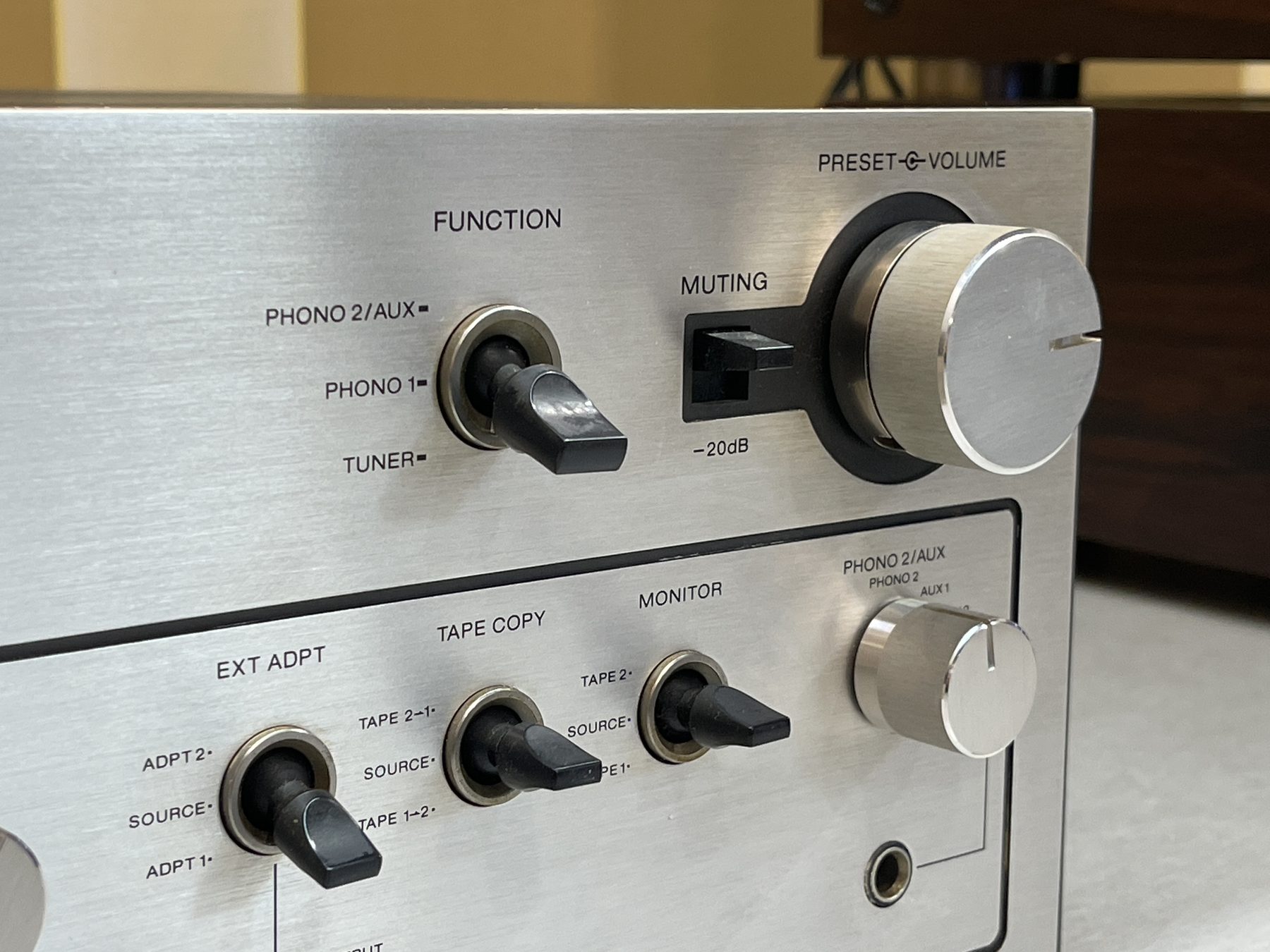 Physical Dials and Switches