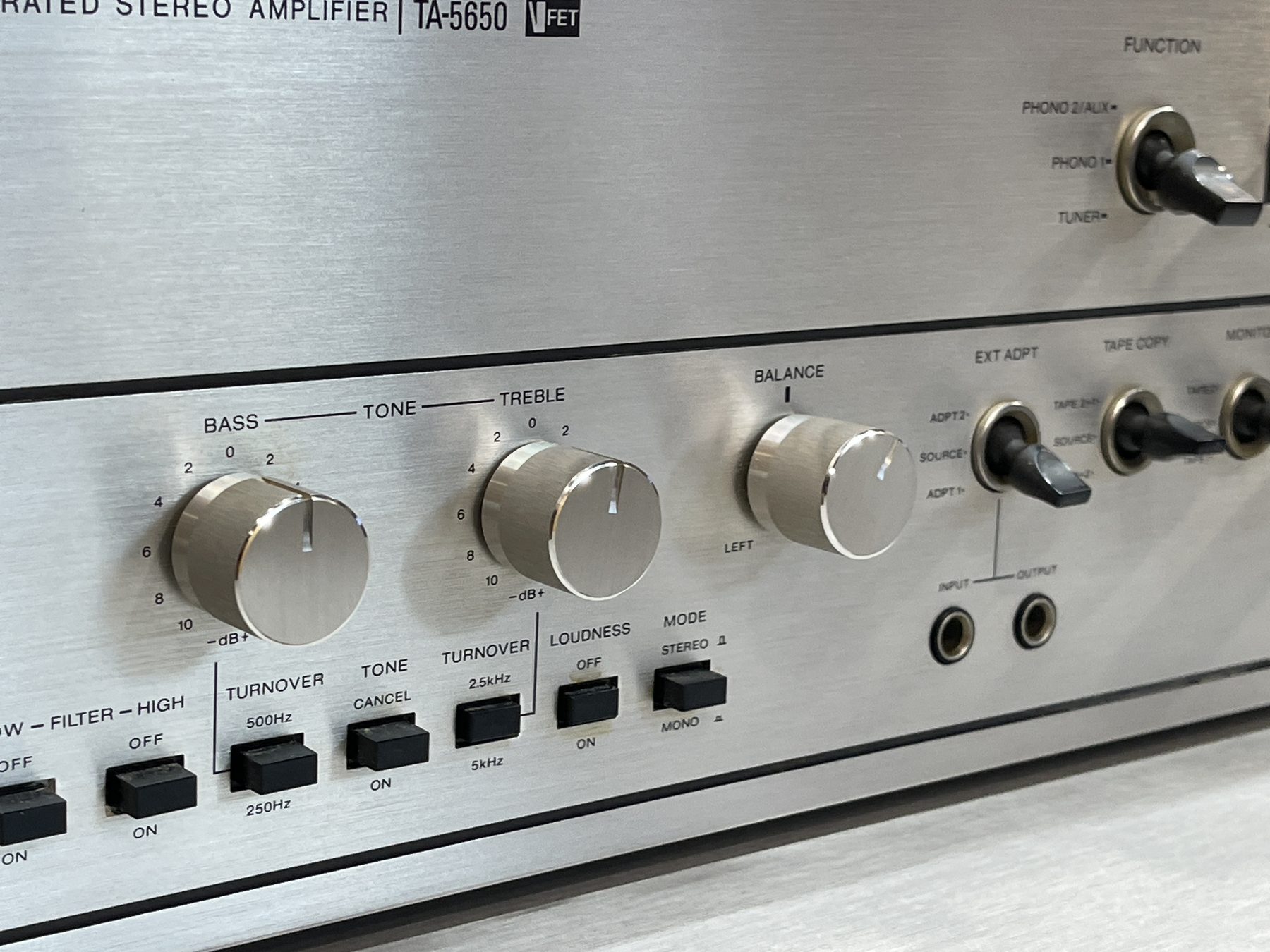 Physical Dials and Switches