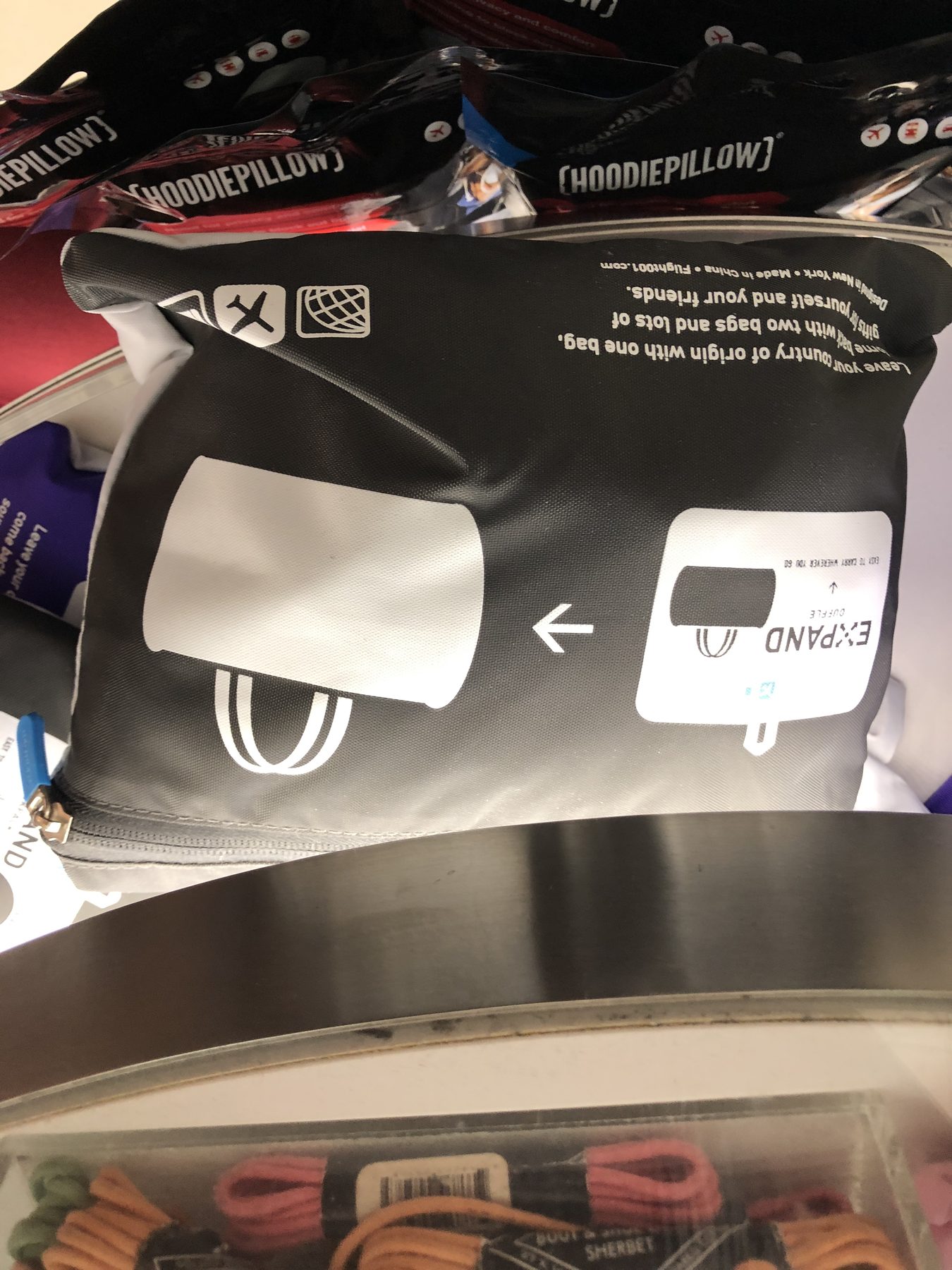 Travel Bag Instruction Icon