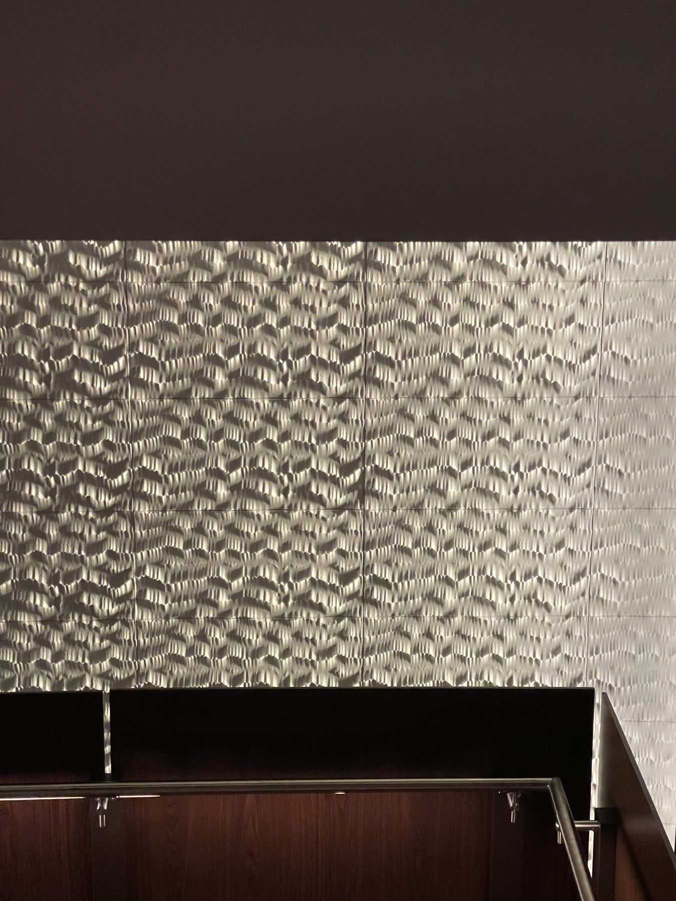 Stairwell Corridor Material Texture Highlighted by light, Delta Lounge