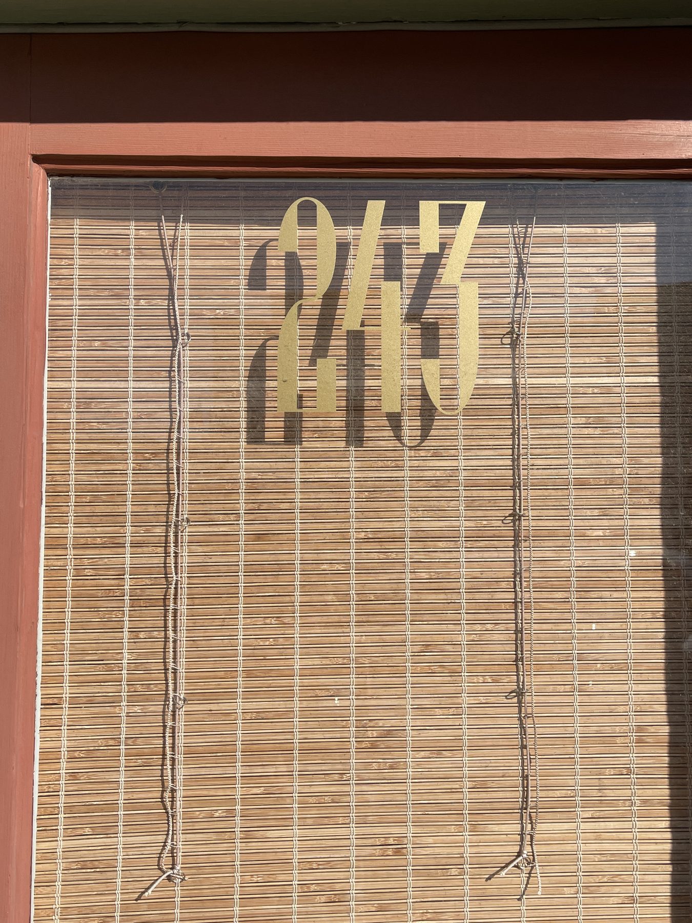 Door number