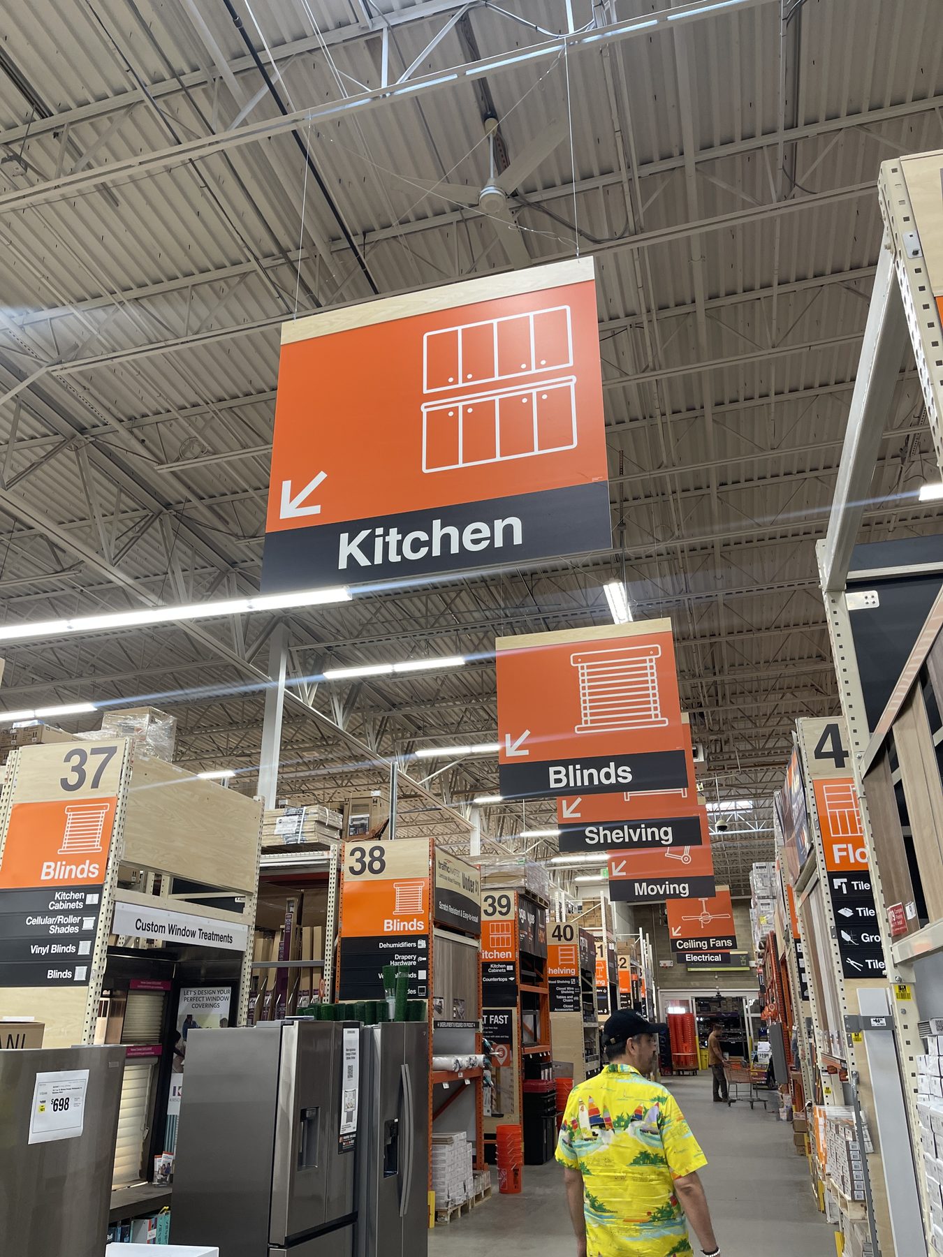 Home Depot Navigation