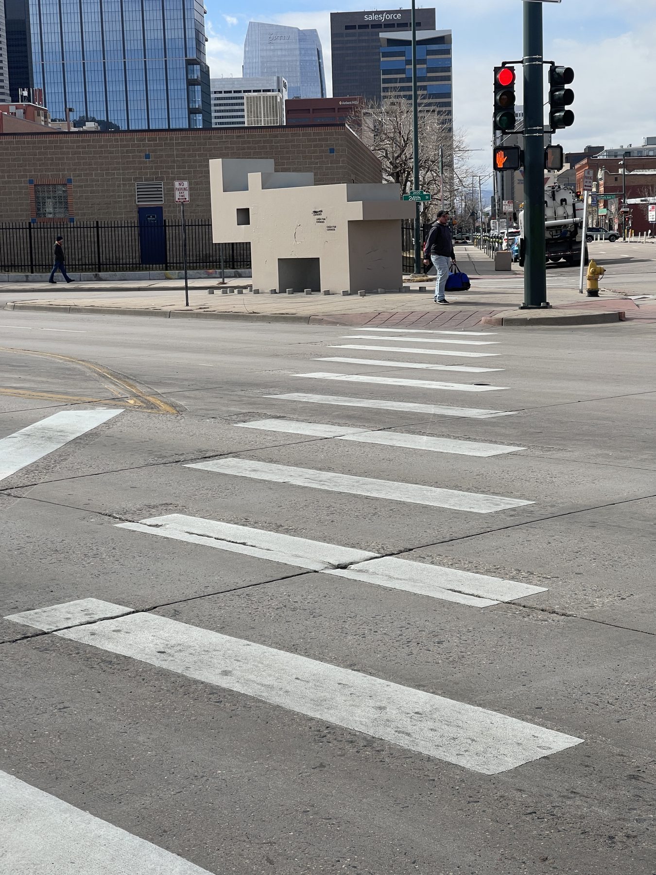 Crosswalk Navigation Lines